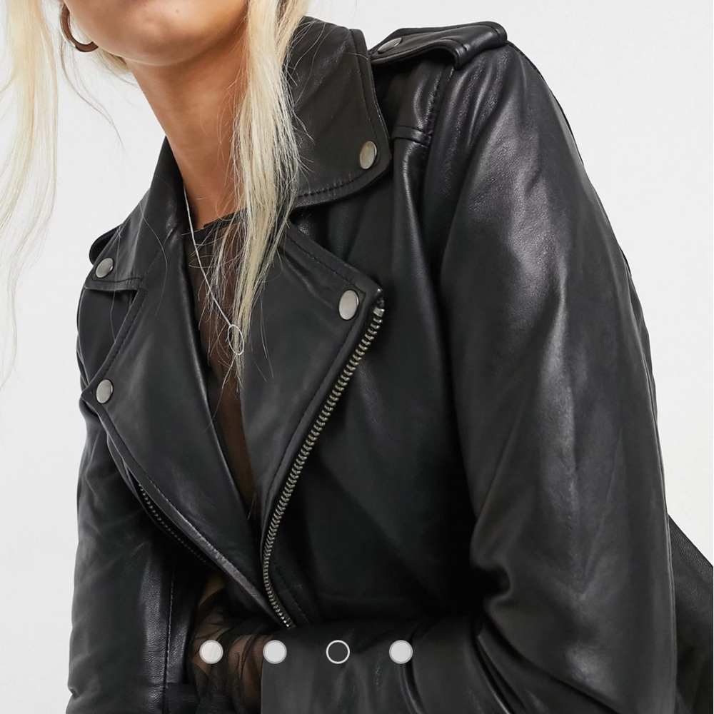 100% Real Leather MuuBaa Jacket